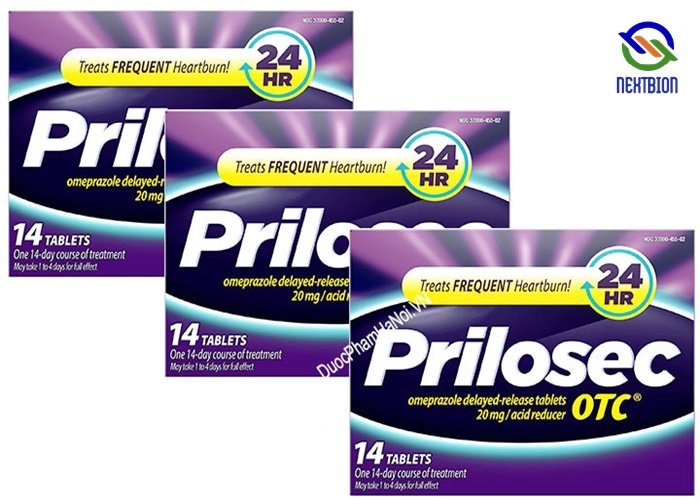 Thuốc đau dạ dày Prilosec OTC