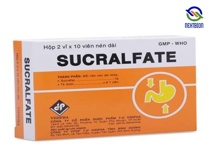 Thuốc điều trị trào ngược dạ dày Sucralfate 