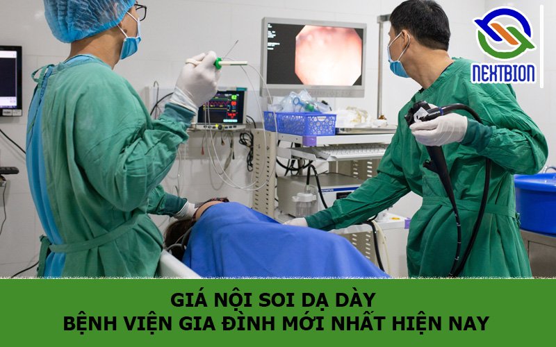 Giá nội soi dạ dày bệnh viện gia đình mới nhất hiện nay